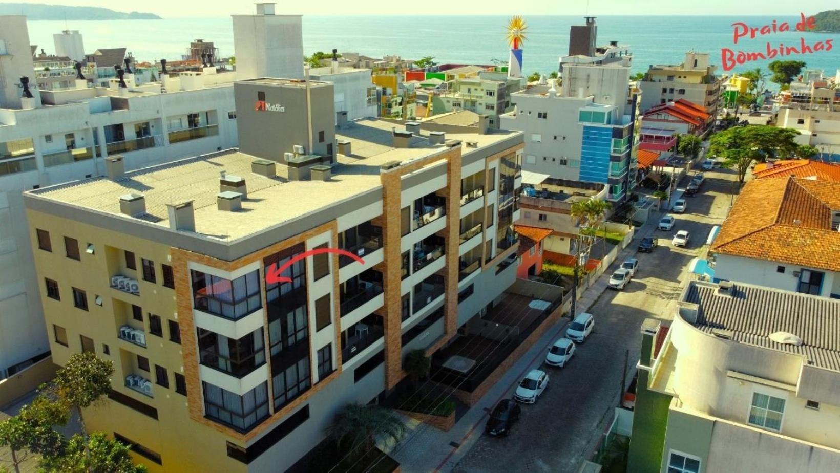 1090 Finamente Decorado 03 Suites Na Praia De Bombinhas Exteriör bild