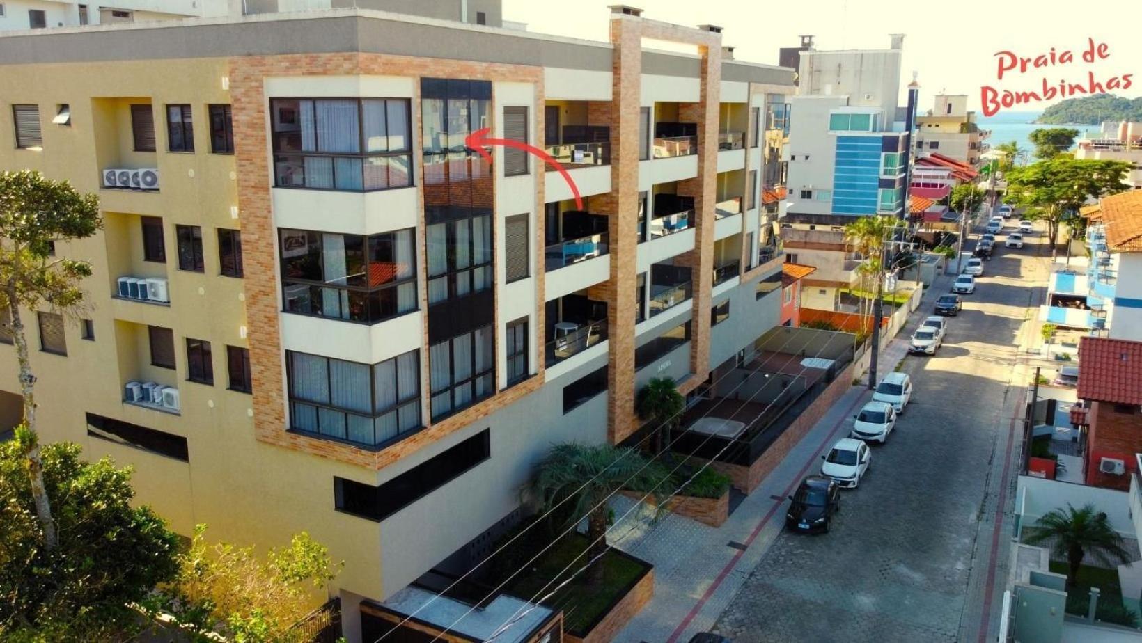 1090 Finamente Decorado 03 Suites Na Praia De Bombinhas Exteriör bild